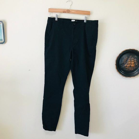 a new day Pants - A New Day Black Stretch Pants with Pockets